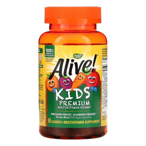 Premium Kids Multivitamin - 90 gummies Cherry, Orange Grape 2022-10-0602 фото