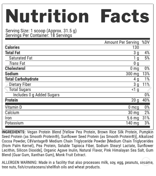 Plant Protein - 536g Vanilla Caramel 2022-10-1317 фото