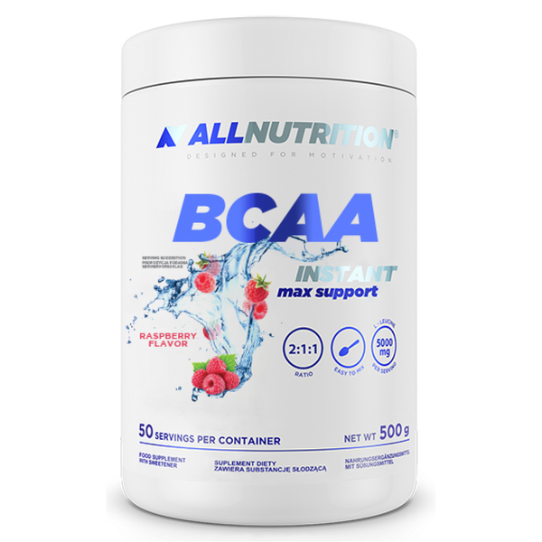 BCAA Max Support Instant - 500g Raspberry 100-17-1709423-20 фото