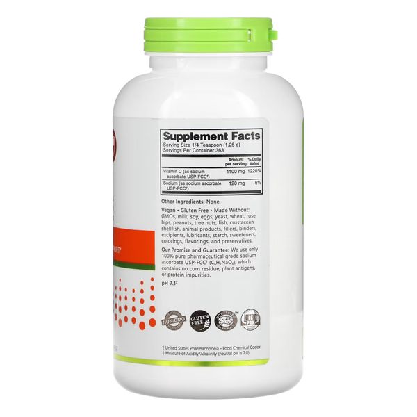 Sodium Ascorbate Powder - 454g 2022-10-3006 фото