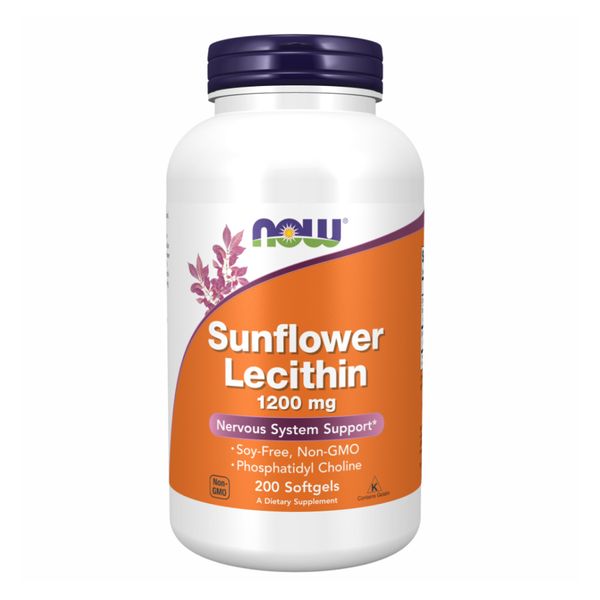 Sunflower Lecithin 1200mg - 200 sgels 2022-10-1324 фото