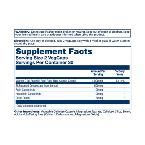 Super Bio Vitamin C 1000mg - 250 vcaps 2023-10-2392 фото