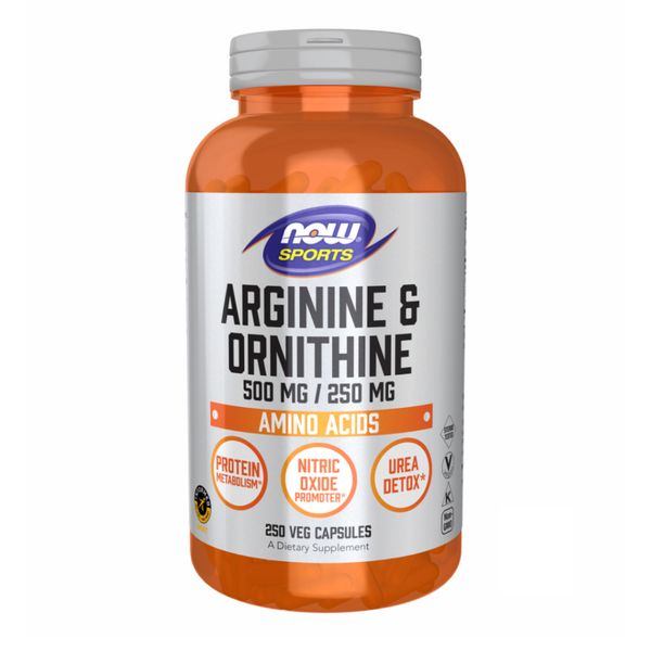 Arginine/Ornithine - 250 vcaps 2022-10-1330 фото