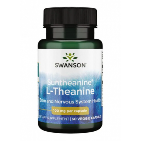 Suntheanine L-Theanina 100mg - 60veggie caps 100-93-6875160-20 фото