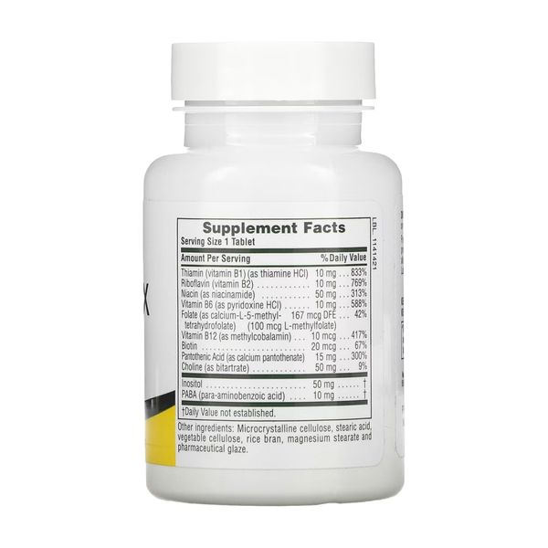 B-Complex with Rice Bran - 90 tabs 2023-10-2359 фото