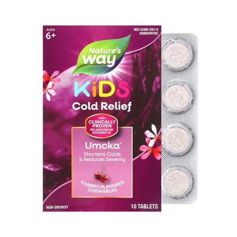 Umcka Coldcare Cherry Kids -10 chew tabs 2022-10-1112 фото