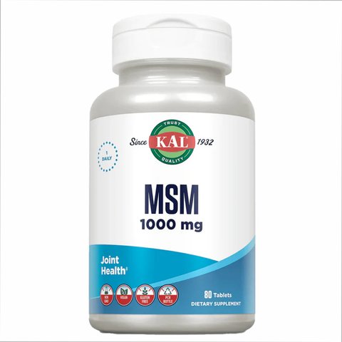 MSM 1000mg - 80 tabs 2022-10-1012 фото