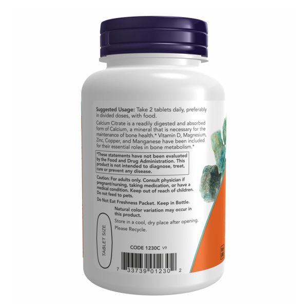 Calcium Citrate W/Min - 250 tabs 2022-10-1337 фото