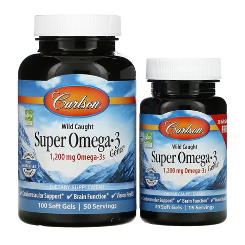 Super Omega-3 Gems - 100+30 Softgels 2022-10-2504 фото