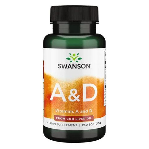 Vitamin A D - 250 Sgels Per Bottle 100-67-8618337-20 фото