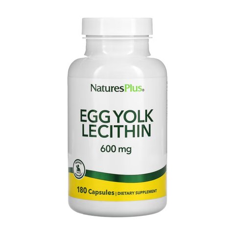 Egg Yolk Lecithin 600 mg - 180 caps 2023-10-2365 фото