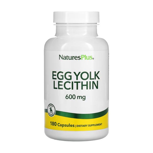 Egg Yolk Lecithin 600 mg - 180 caps 2023-10-2365 фото