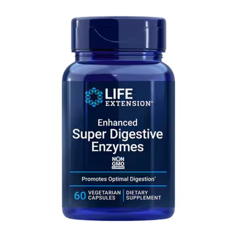 Enhanced Super Digestive Enzymes - 60 veg caps 2023-10-2659 фото