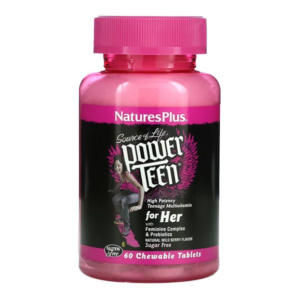 Power Teen Hers Chewable - 60 tabs 2022-10-2865 фото