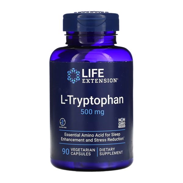 L-Tryptophan 500mg - 90 vcaps 2022-10-1909 фото