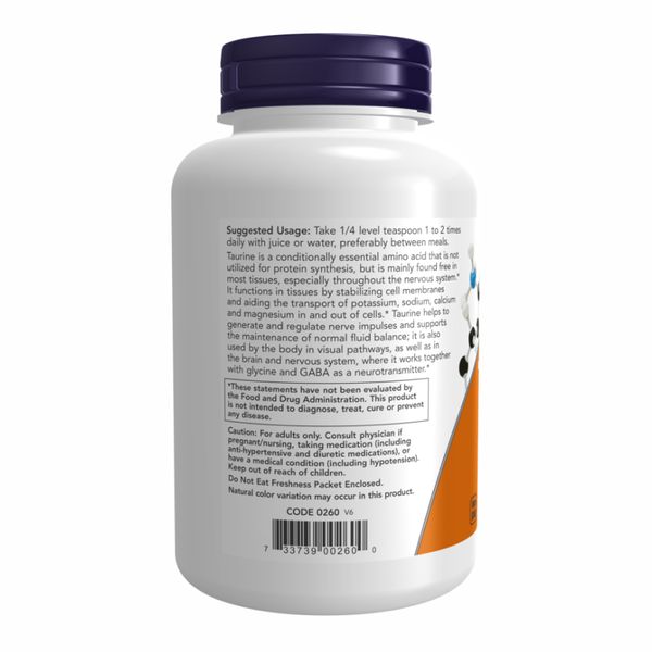 Taurine Powder - 227g 2022-10-1395 фото