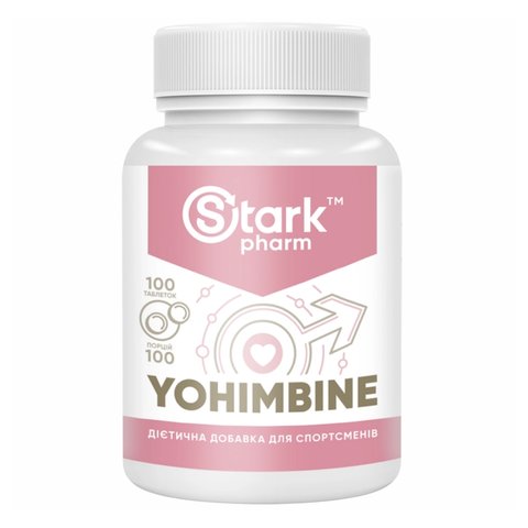 Stark Yohimbine 10mg - 100tabs 100-23-1063432-20 фото