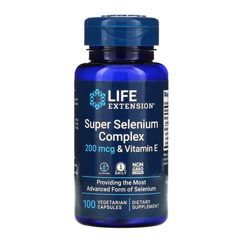 Super Selenium Complex 200 mcg - 100 vcaps 2022-10-1916 фото