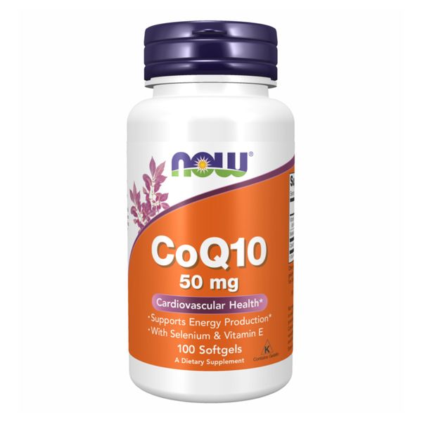 CoQ10 50mg + Vit E - 100 sgels 2022-10-1357 фото