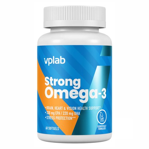 Strong Omega 3 - 60 softgels 2022-10-0279 фото